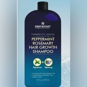 Peppermint Rosemary Hair Growth Shampoo - Blue